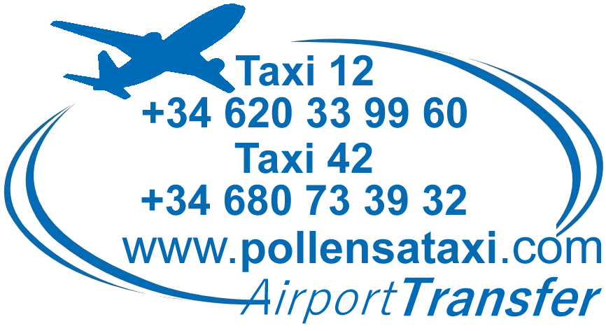 Taxis 12 and 42 – Taxi service in Pollensa Pollensa Taxi – Transfer from Palma airport to Pollensa. Transportation to your vacation destination 24 hours a day, 365 days a year.
